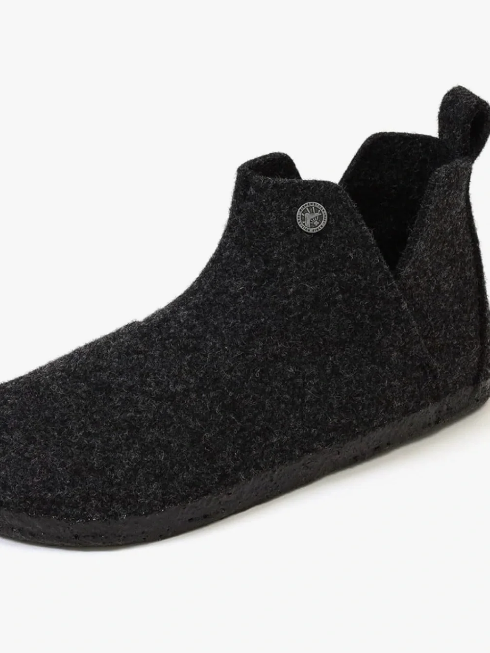 Birkenstock Unisex EU42 L11.0 M9.0 Anthracite Wool Chelsea-Style Slip-On Boots